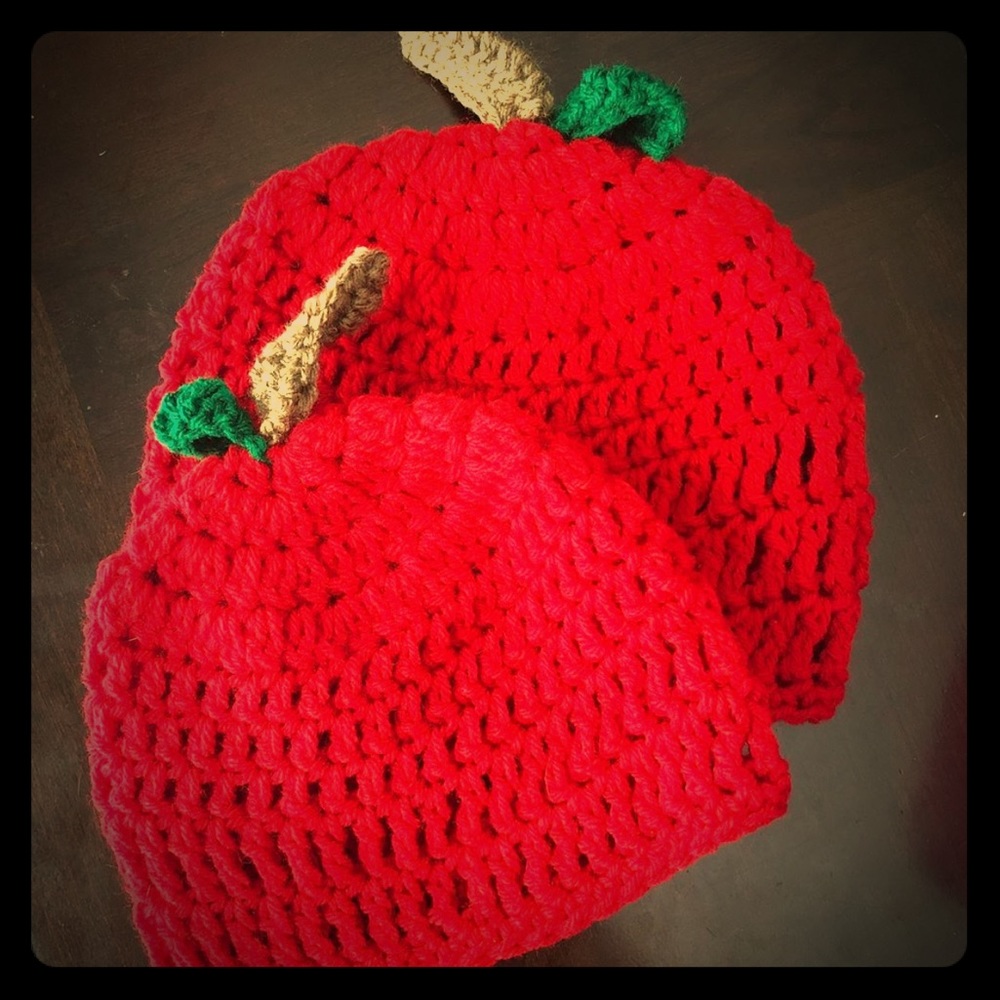 Crochet Apple Beenie